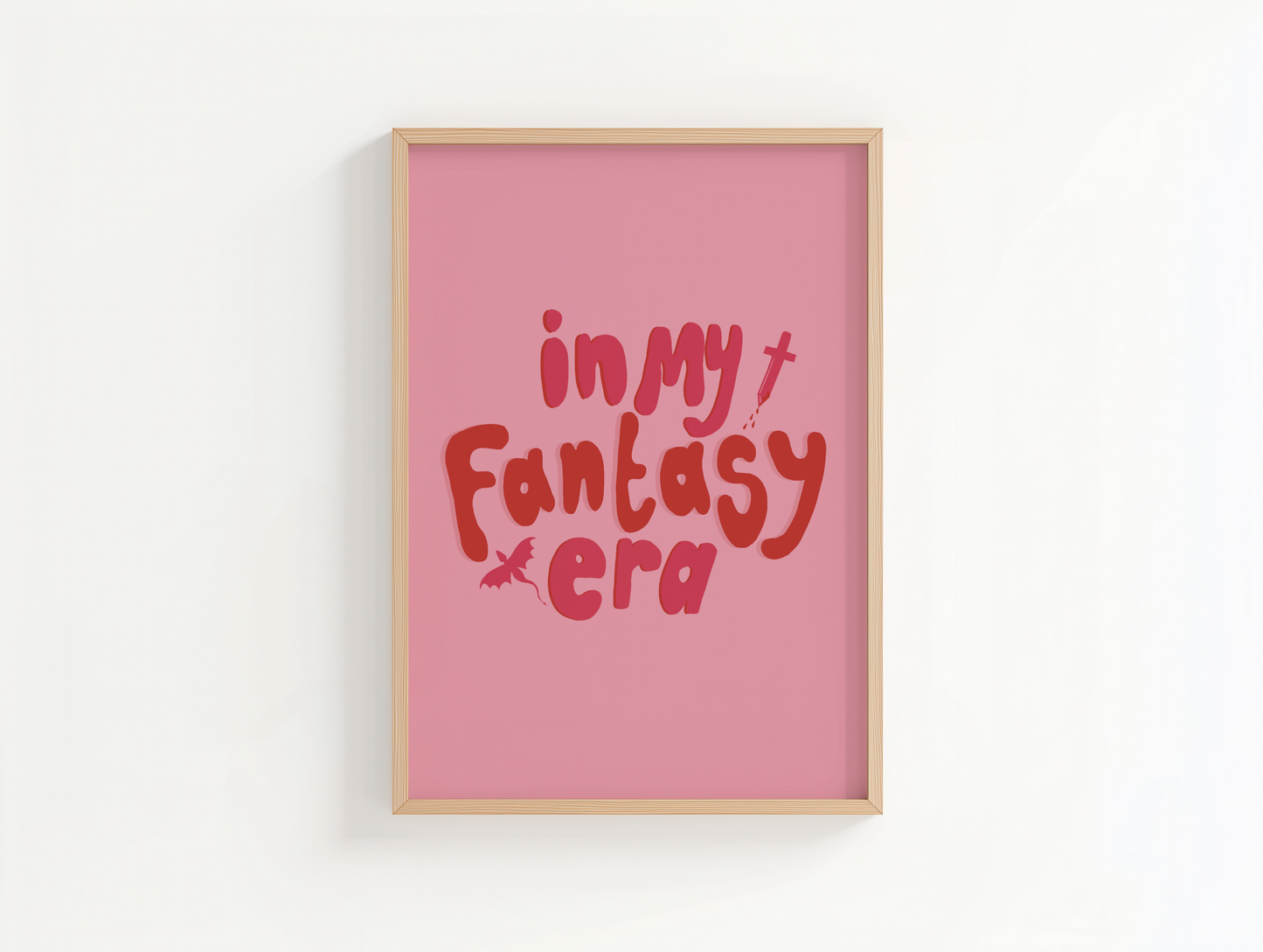In My Fantasy Era | Romantasy Book Print