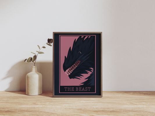 The Beast - Fourth Wing Inspired Print