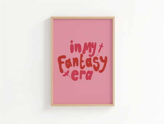 In My Fantasy Era | Romantasy Book Print