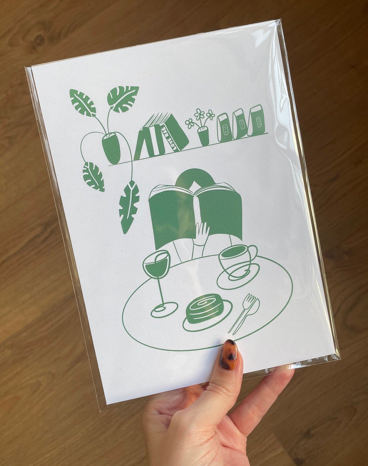 Coffee and Books Print