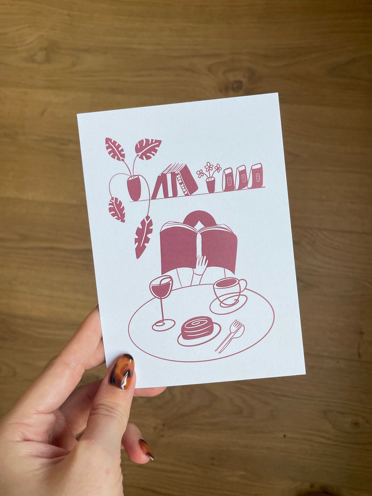 Coffee and Books Print