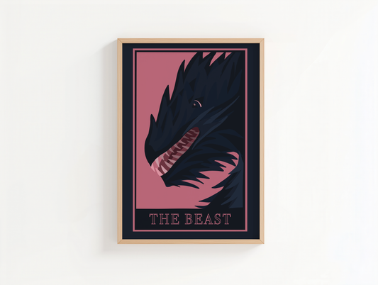 The Beast - Fourth Wing Inspired Print